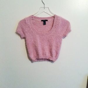 Pink Fuzzy Sweater